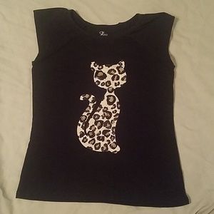 🍁 Girls black t-shirt